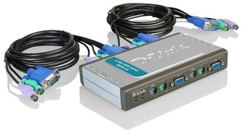 D-Link 4 PORT KVM SWITCH, DKVM-4K 