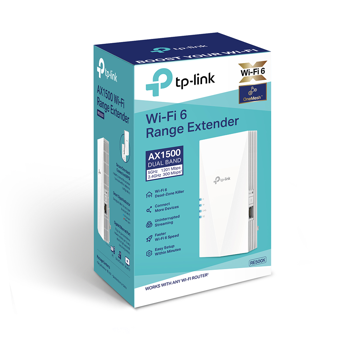 Wi-Fi AX Dual Band Range Extender/Access Point TP-LINK "RE500X", 1500Mbps 