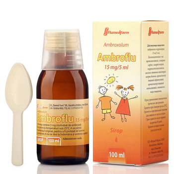 cumpără Ambroflu Sirop 15mg/5ml 100ml în Chișinău 