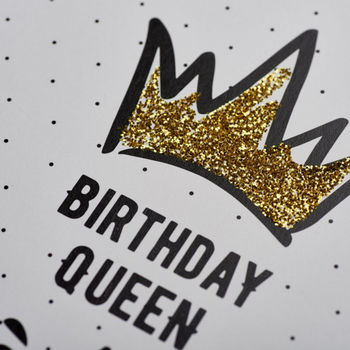 Открытка   "Birthday Queen" 