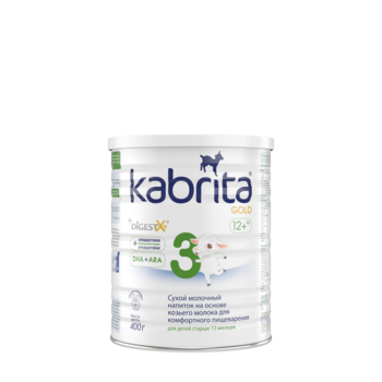 Formulă de lapte Kabrita Gold 3 (12+ luni), 400g. 