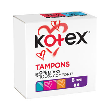 купить Тампоны Kotex Mini, 8 шт в Кишинёве 