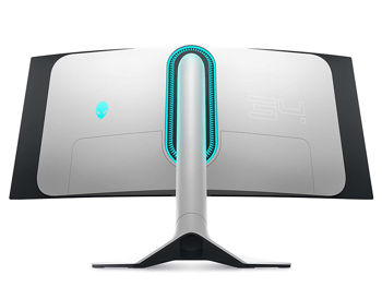 34" DELL Alienware White,Curved-QD-OLED,3440x1440,175Hz,G-Sync,0.1msGTG,1000cd,CR1M:1,HDMI+DP+USB 