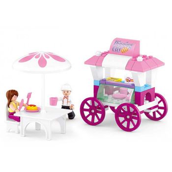 купить КОНСТРУКТОР GIRL*S DREAM FOOD CARRIAGE В0522 в Кишинёве 