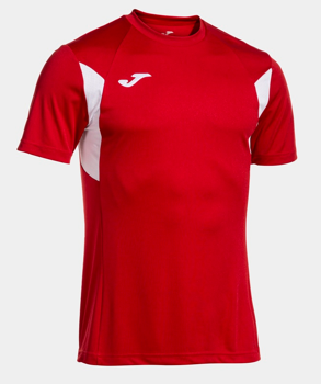 Футболка JOMA - WINNER III SHORT SLEEVE T-SHIRT RED WHITE 