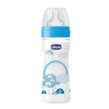 cumpără Chicco Biberon tetină silicon Well Being Boy, 250 ml în Chișinău 