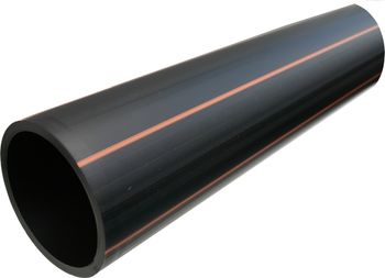 купить Труба PE Uniplast  D. 110x3,4  L=6.0m can._line чёрн. в Кишинёве 