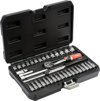 cumpără Set de prize cu clichet Yato YT-14471 SET 1/4" SET 38 el. în Chișinău 