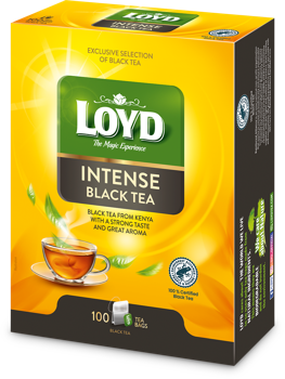 LOYD Black Intense, Чай черный, 100 пак. 