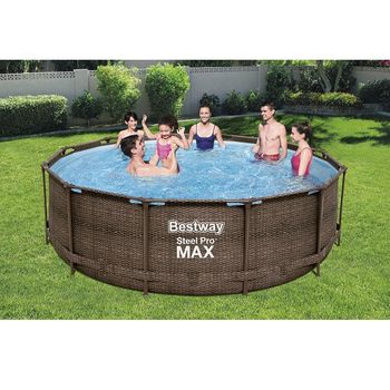 cumpără Bestway Piscină cu сadru metalic Steel Pro Max, 366x100 cm în Chișinău 