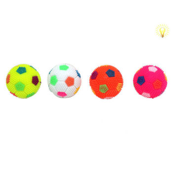 Minge cu fluier "Flashing Light-up Ball" d=10 cm 552112 (8304) 