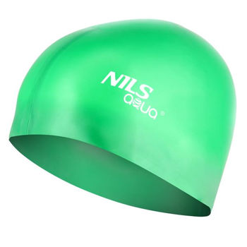 Шапочка для плавания (силикон) Nils Aqua 11-30-02 solid color (10134) 
