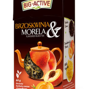 cumpără Ceai negru Big Active with Peach & Apricot, 80 gr în Chișinău 