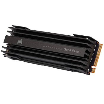 Внутрений высокоскоростной накопитель 1TB SSD PCIe 4.0 x4 NVMe 2.0 M.2 Type 2280 Corsair MP600 PRO w/ Heatsink CSSD-F1000GBMP600PRO, Read 7000MB/s, Write 6850MB/s (solid state drive intern SSD/внутрений высокоскоростной накопитель SSD)