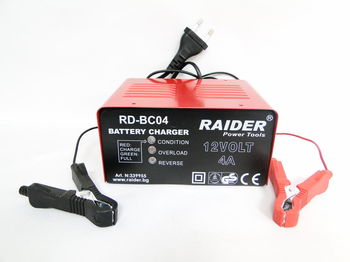 Încărcător acumulator 4A. RD-BC04 Raider 