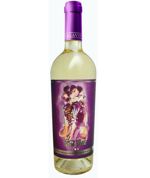 Basavin  Trei fete, vin alb sec, 0.75 L 