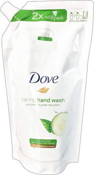 Săpun-crem lichid Dove Fresh Touch, rezervă, 500 ml 