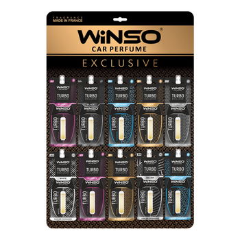 WINSO Turbo Exclusive 40buc. Mix Display 500052 