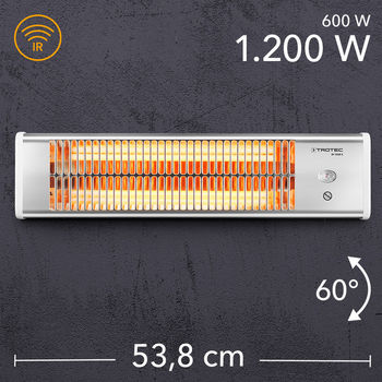 купить Инфракрасный излучающий обогреватель Trotec IR 1200 S в Кишинёве 