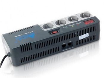 Stabilizer Voltage Ultra Power AVR-1012,  1000VA/600W, Output sockets: 4 × Schuko 