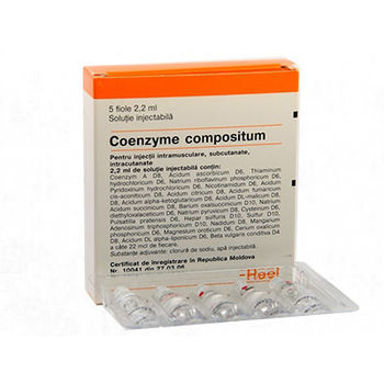 cumpără Coenzyme compositum 2.2ml sol.inj. N5 în Chișinău 