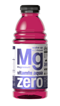 Vitamin aqua Mg ZERO, acai & blackcurrant, 0,6 L 