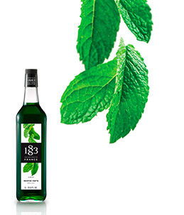 Sirop 1883dePR Green Mint 1L 