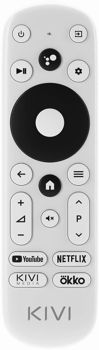 32" LED SMART TV KIVI 32F750NW, 1920x1080 FHD, Android TV, White 