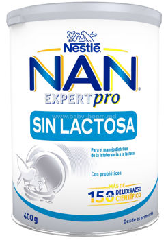 Молочная детская смесь Nestle Nan Expert Pro безлактозная, 400 гр 