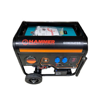 Бензиновый генератор Hammer G7500 7,5 кВт + электростартер 