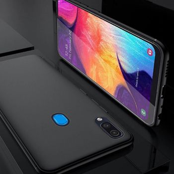 Чехол Screen Geeks Solid Samsung Galaxy A30 (Black) 