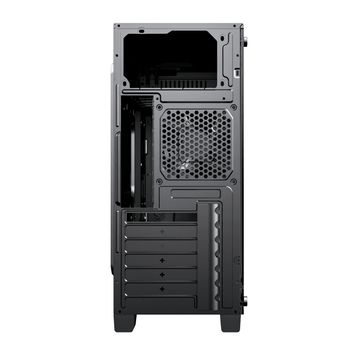 Case ATX GAMEMAX Nova N6, w/o PSU, 1x120mm, ARGB LED fan, ARGB LED strip, TG, USB 3.1, Black 