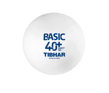 Мяч для настольного тенниса Tibhar Basic 40+ SYNNT NG (863) 