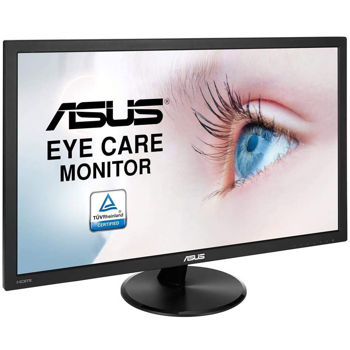Monitor 23.6 TFT VA LED ASUS VP247HAE WIDE 16:9, 0.2715, 5ms, ASUS Smart Contrast 100,000,000:1, H:30-80kHz, V:55-75Hz,1920x1080 Full HD, D-Sub/HDMI 1.4, TCO03 (monitor/Монитор)