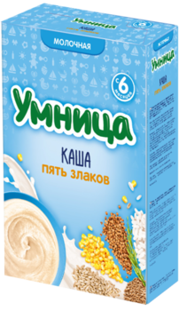 cumpără Umnitsa terci din 5 cereale cu lapte, 6+ luni, 200 g în Chișinău 