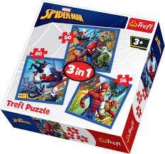 cumpără Trefl Puzzle Spider force 3 in 1 în Chișinău 