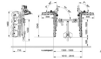 cumpără Mașină de tăiat lăstarii cu cuţite rotative CFC2/600 - Orizzonti în Chișinău 