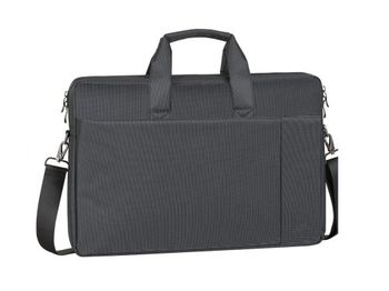 купить 17.3" NB bag - RivaCase 8257 Canvas Black в Кишинёве 