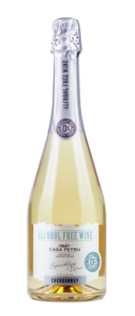 Сasa Petru Alcohol Free Sparkling wine  Chardonnay, 0.75 L 