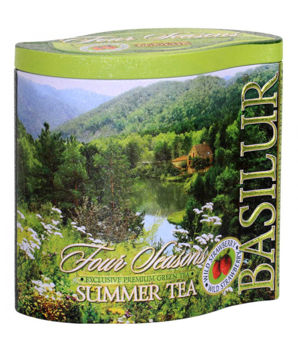 купить Чай зеленый Basilur Four Seasons SUMMER TEA, металлическая коробка, 100 г в Кишинёве 