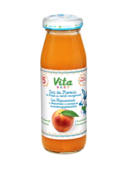 купить Vita Baby сок персик с 5 мес. 175мл в Кишинёве 