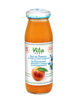 cumpără Vita Baby suc de piersici de la 5 luni, 175 ml în Chișinău 