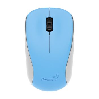 Wireless Mouse Genius NX-7000, Optical, 800-1600 dpi, 3 buttons, Ambidextrous, BlueEye, 1xAA, Blue 