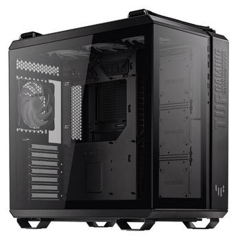 Компьютерный корпус ASUS TUF GAMING GT502 PLUS Black no PSU Case ATX, Tempered Glass Front & Left Side,  4 x ARGB Fans & ARGB Hub, 2xUSB 3.2 Gen1, USB 3.2 Gen2 Type C, Audio-out&Mic (carcasa/корпус)