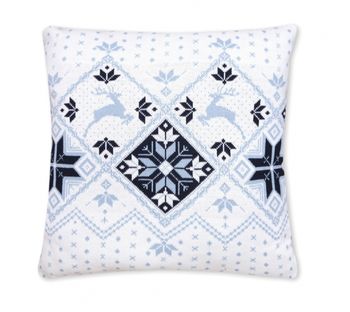 купить Подушка Kama Knitted pillow S, white, P370 101 S в Кишинёве 