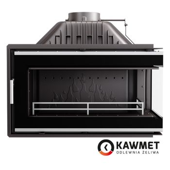 Каминная топка KAWMET W16 14,7 kW с правым боковым стеклом без рамы 