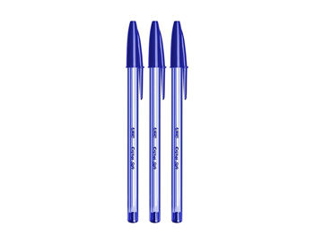 Набор ручек шариковых BIC Cristal Soft 3шт, синие 