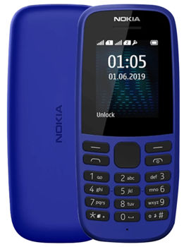 Nokia 105 (2019)  Duos, Blue 