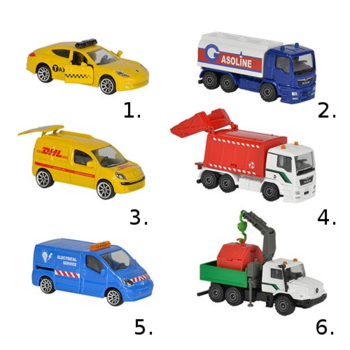 cumpără Majorette auto CITY 7,5 cm. 6-asort. 2057500 în Chișinău 