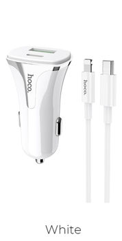 Hoco Z31A Colossus PD+QC3.0 car charger set 